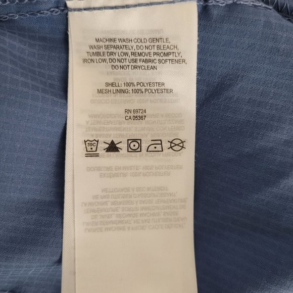 Columbia Mens PFG Button Down Shirt Size L Blue Omni-Shade Outdoor Fishing Hikin - Picture 8 of 8